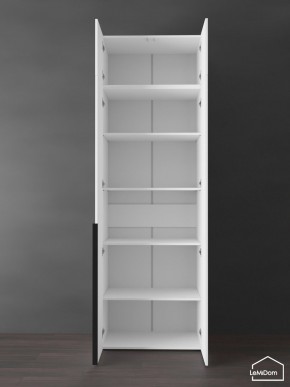 Шкаф с антресолью Linnea MHR-2A-2 2450х800х510 (Белый-М 11.1.1) в Шадринске - shadrinsk.mebel24.online | фото 4