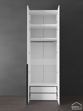 Шкаф с антресолью Linnea MHR-2A-3 2450х800х510 (Белый-М 11.1.2) в Шадринске - shadrinsk.mebel24.online | фото 6
