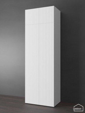 Шкаф с антресолью Linnea MHR-2POA-1 2450х800х510 (Белый-М 11.1.1) в Шадринске - shadrinsk.mebel24.online | фото