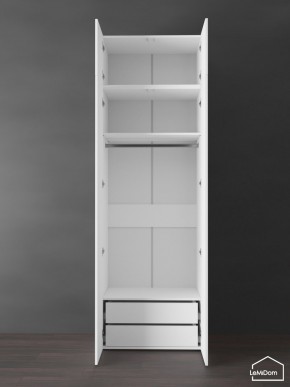 Шкаф с антресолью Linnea MHR-2POA-3 2450х800х510 (Белый-М 11.1.2) в Шадринске - shadrinsk.mebel24.online | фото 5