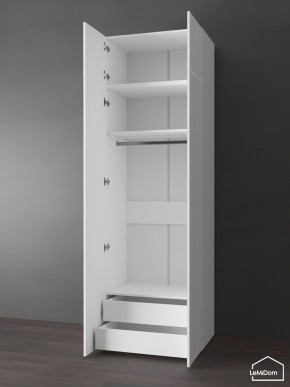 Шкаф с антресолью Linnea MHR-2POA-3 2450х800х510 (Белый-М 11.1.2) в Шадринске - shadrinsk.mebel24.online | фото 6