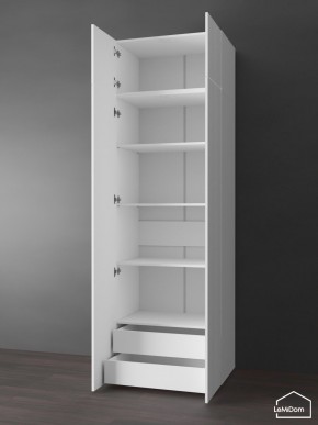 Шкаф с антресолью Linnea MHR-2POA-4 2450х800х510 (Белый-М 11.1.1) в Шадринске - shadrinsk.mebel24.online | фото 5