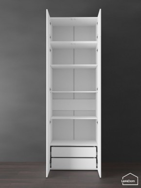Шкаф с антресолью Linnea MHR-2POA-4 2450х800х510 (Белый-М 11.1.1) в Шадринске - shadrinsk.mebel24.online | фото 6