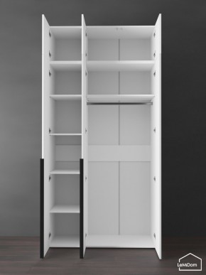 Шкаф с антресолью Linnea MHR-3A-1 2450х1200х510 (Белый-М 11.1.2) в Шадринске - shadrinsk.mebel24.online | фото 5