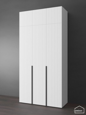 Шкаф с антресолью Linnea MHR-3A-2 2450х1200х510 (Белый-М 11.1.1) в Шадринске - shadrinsk.mebel24.online | фото