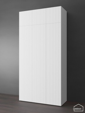 Шкаф с антресолью Linnea MHR-3POA-2 2450х1200х510 (Белый-М 11.1.2) в Шадринске - shadrinsk.mebel24.online | фото
