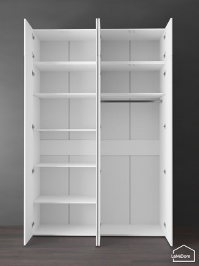 Шкаф с антресолью Linnea MHR-4POA-1 2450х1600х510 (Белый-М 11.1.2) в Шадринске - shadrinsk.mebel24.online | фото 4