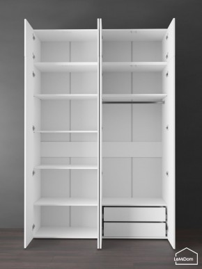 Шкаф с антресолью Linnea MHR-4POA-2 2450х1600х510 (Белый-М 11.1.2) в Шадринске - shadrinsk.mebel24.online | фото 5