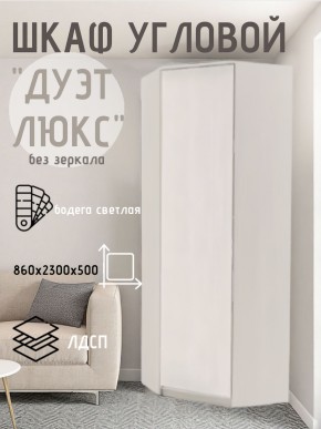 Шкаф угловой Дуэт Люкс без зеркала в Шадринске - shadrinsk.mebel24.online | фото