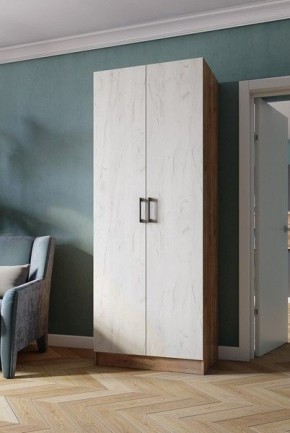 Шкаф Вегас 800 Дуб крафт табачный/Дуб крафт белый в Шадринске - shadrinsk.mebel24.online | фото 1