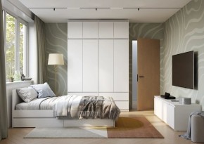 Спальня Симпл (белая) модульная в Шадринске - shadrinsk.mebel24.online | фото 49