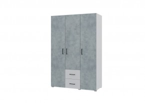 Спальный гарнитур VICTOR (модульный) Белый-Бетон в Шадринске - shadrinsk.mebel24.online | фото 6