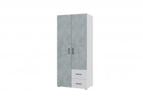 Спальный гарнитур VICTOR (модульный) Белый-Бетон в Шадринске - shadrinsk.mebel24.online | фото 8