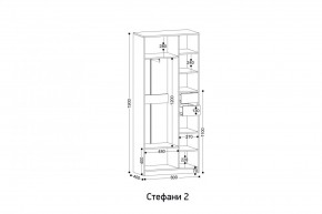 СТЕФАНИ-2 Шкаф в Шадринске - shadrinsk.mebel24.online | фото 2