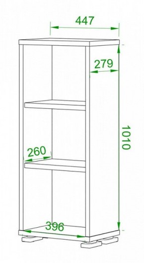 Стеллаж Домино ПУ-10-1 в Шадринске - shadrinsk.mebel24.online | фото 2