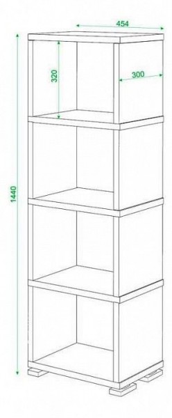 Стеллаж Домино СБ-15/4 в Шадринске - shadrinsk.mebel24.online | фото 3