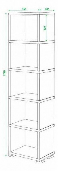 Стеллаж Домино СБ-15/5 в Шадринске - shadrinsk.mebel24.online | фото 3
