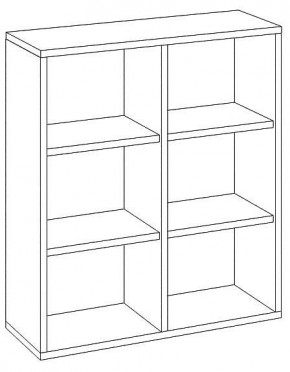 Стеллаж Домино СУ(ш2в1) в Шадринске - shadrinsk.mebel24.online | фото 3