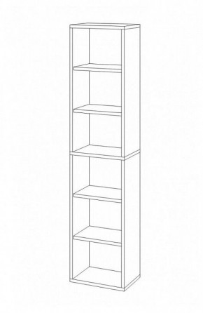 Стеллаж-колонка Домино СУ(ш1в2) в Шадринске - shadrinsk.mebel24.online | фото 3