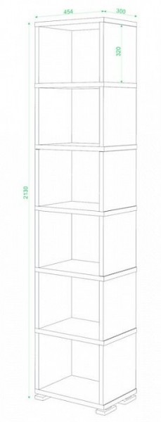 Стеллаж-колонка СБ-15/6 в Шадринске - shadrinsk.mebel24.online | фото 2