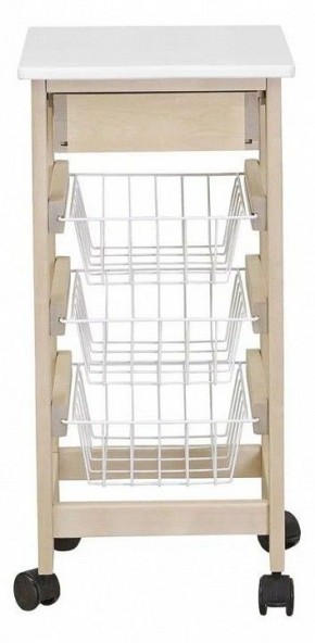 Стеллаж С ящиком и корзинами в Шадринске - shadrinsk.mebel24.online | фото 3