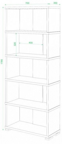 Стеллаж СБ-10/5 в Шадринске - shadrinsk.mebel24.online | фото 2