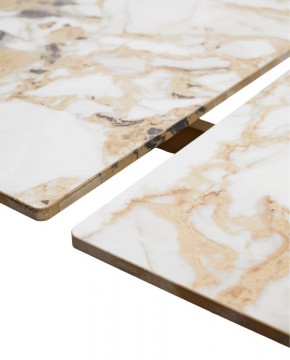 Стол ACERRA NEW 160 GLOSS GRAND JADE SOLID CERAMIC/ каркас цвета шампань, ®DISAUR в Шадринске - shadrinsk.mebel24.online | фото 8