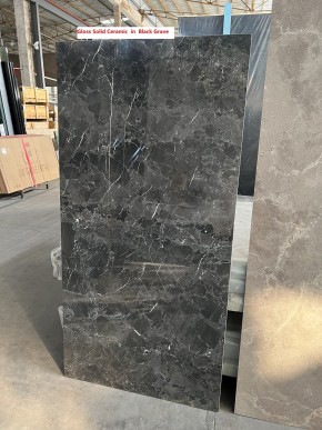 Стол ALES 180 BLACK GRAVE SOLID CERAMIC, керамика / бронзовый, ®DISAUR в Шадринске - shadrinsk.mebel24.online | фото 3