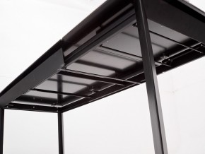 Стол CREMONA 140 MATTE STATUARIO Белый мрамор матовый, керамика/ черный каркас, ®DISAUR в Шадринске - shadrinsk.mebel24.online | фото 7