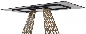 Стол ENNA 220 KL-188 Контрастный мрамор матовый, итальянская керамика/ каркас цвета шампань, ®DISAUR в Шадринске - shadrinsk.mebel24.online | фото 12