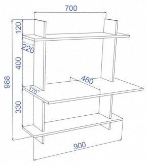 Стол компьютерный Cross СтТ3 в Шадринске - shadrinsk.mebel24.online | фото 3