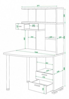 Стол компьютерный Домино СК-20 в Шадринске - shadrinsk.mebel24.online | фото 5