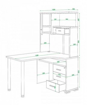 Стол компьютерный Домино СР-130 в Шадринске - shadrinsk.mebel24.online | фото 5