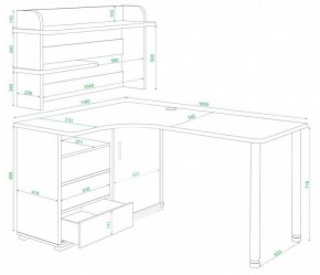 Стол компьютерный Домино СР-145М в Шадринске - shadrinsk.mebel24.online | фото 3