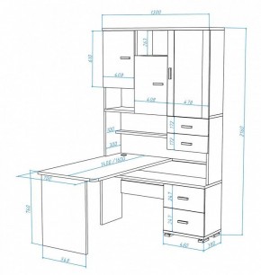 Стол компьютерный Домино СР-620/140 в Шадринске - shadrinsk.mebel24.online | фото 3