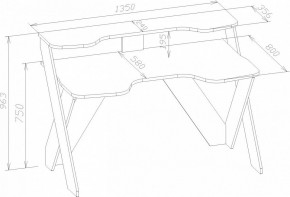 Стол компьютерный КСТ-118 в Шадринске - shadrinsk.mebel24.online | фото 3