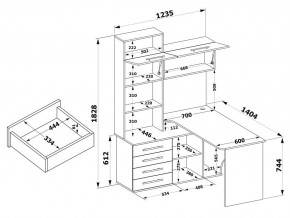 Стол компьютерный КСТ-14.1Л в Шадринске - shadrinsk.mebel24.online | фото 4