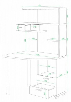 Стол компьютерный СК-20 в Шадринске - shadrinsk.mebel24.online | фото 2