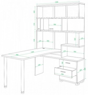 Стол компьютерный СР-420/130 в Шадринске - shadrinsk.mebel24.online | фото 2