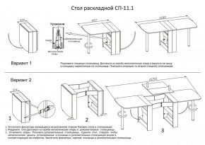 Стол обеденный СП-11.1 в Шадринске - shadrinsk.mebel24.online | фото 4