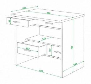 Стол письменный Живой дизайн СК-12 в Шадринске - shadrinsk.mebel24.online | фото 2