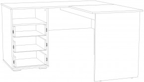 Стол письменный НМ 041.41 "Банни" (Бисквит) в Шадринске - shadrinsk.mebel24.online | фото 5