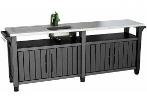 Столик для барбекю 415 Л (Unity Chef 415 L) графит в Шадринске - shadrinsk.mebel24.online | фото 3