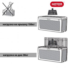 Сундук Samoa Rattan Box 270 L в Шадринске - shadrinsk.mebel24.online | фото 5