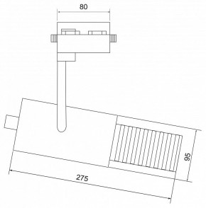 Светильник на штанге Elektrostandard Forema a060612 в Шадринске - shadrinsk.mebel24.online | фото 3