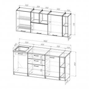 ТОМИЛЛА Кухонный гарнитур Макси 4 (1800 мм ) в Шадринске - shadrinsk.mebel24.online | фото 2