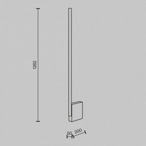 Торшер Maytoni Solid MOD277FL-L24GR3K в Шадринске - shadrinsk.mebel24.online | фото 3