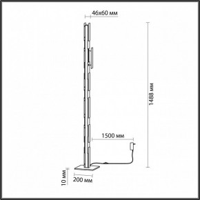 Торшер Odeon Light Fierro 4991/36FL в Шадринске - shadrinsk.mebel24.online | фото 4