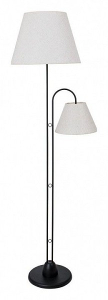 Торшер с подсветкой Arte Lamp Alea A5068PN-2BK в Шадринске - shadrinsk.mebel24.online | фото