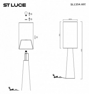 Торшер ST-Luce Jackie SL1354.605.01 в Шадринске - shadrinsk.mebel24.online | фото 5
